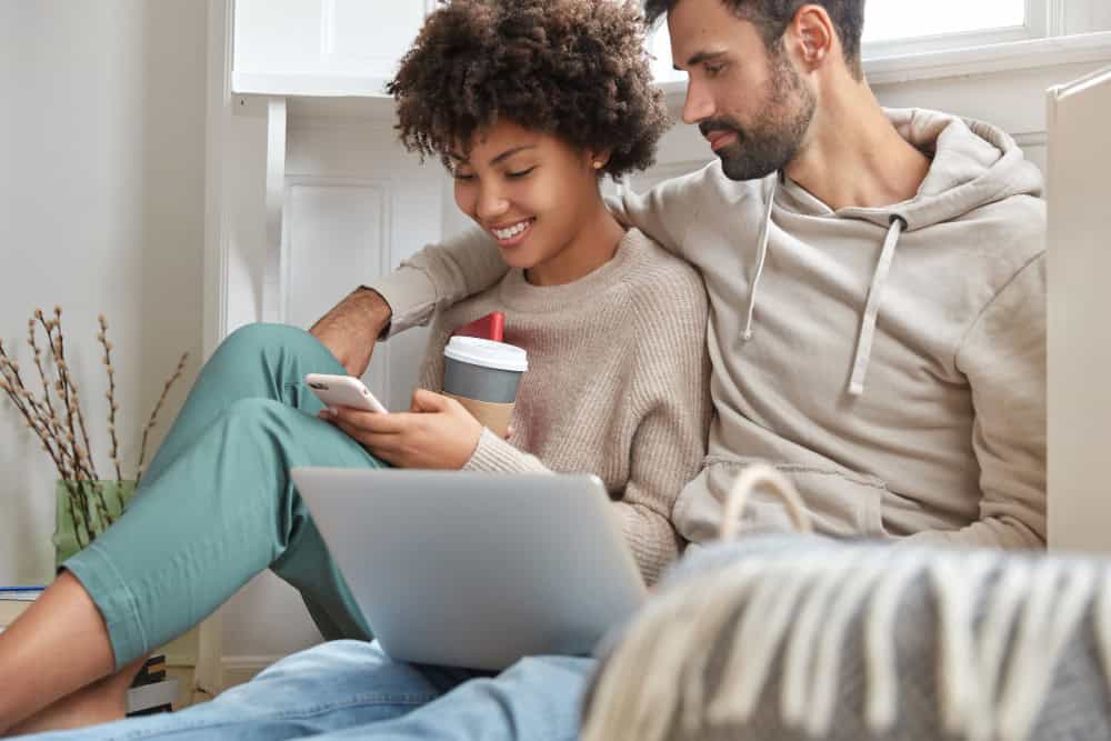 Diverse Consumers Shopping Online